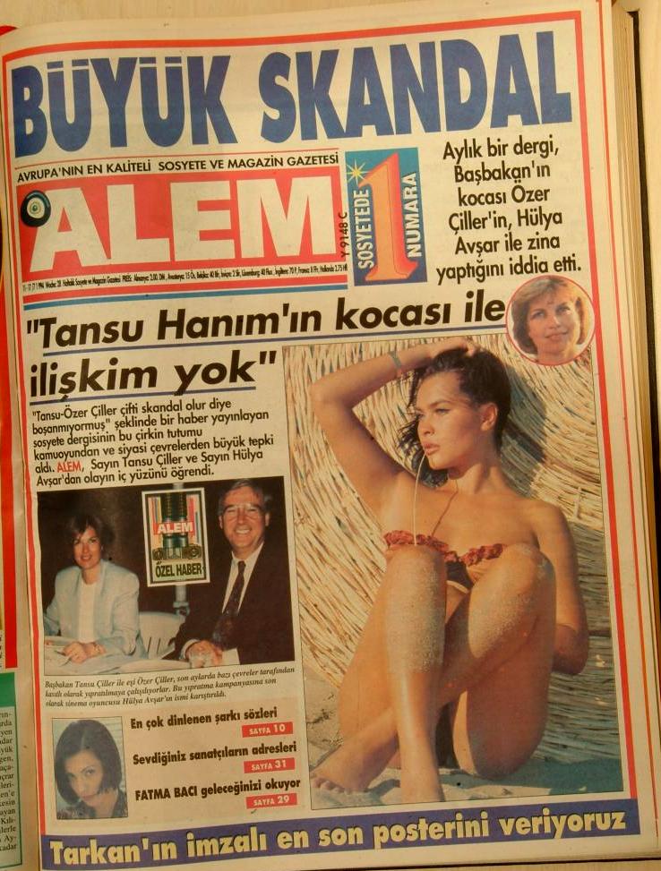 HÜLYA AVŞAR "TANSU HANIMIN KOCASI İLE İLİŞKİM YOK"